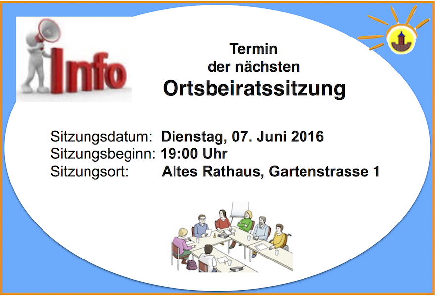 Info OBR Sitzung