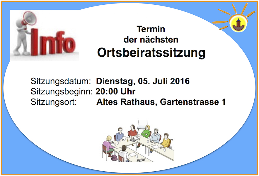 Info OBR Sitzung